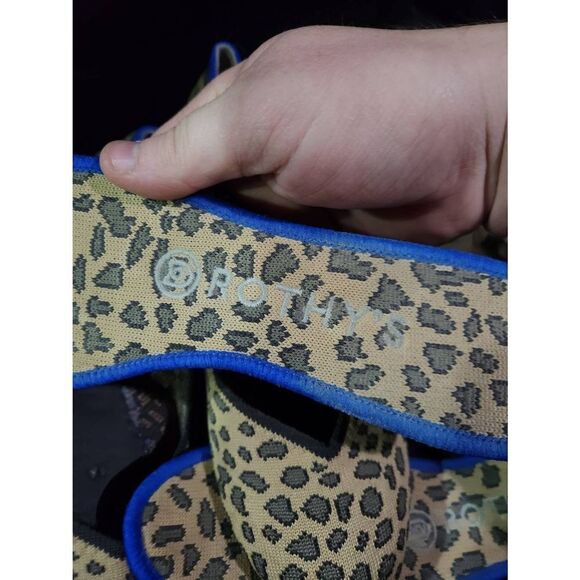 Rothy’s Leopard Print Round Toe Flats Size 7.5 - Picture 4 of 5